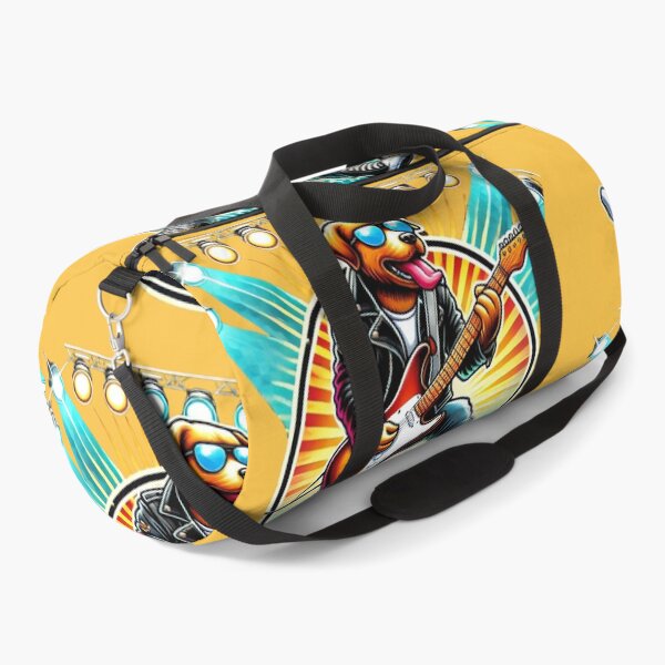 Item preview, Cool Dog Playing Guitar - Rock and Roll Vibes designed and sold by Nauert's.