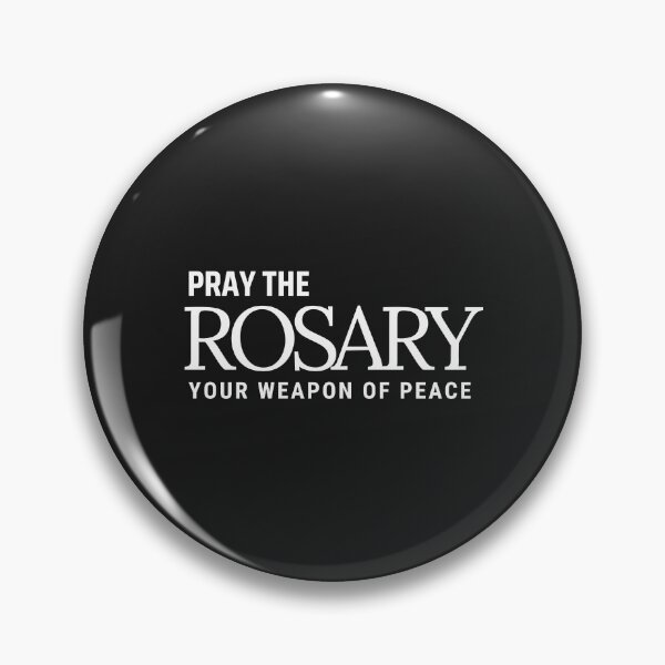 Item preview, Pray the Rosary Your Weapon of Peace designed and sold by ComeToKnowMary.