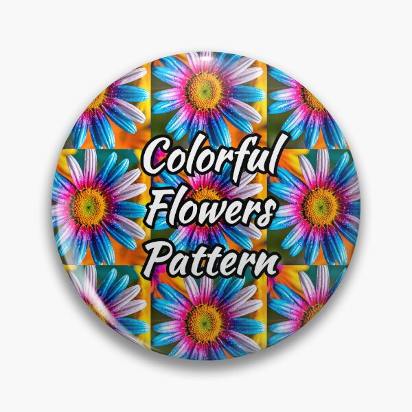 Item preview, Cute Colorful Flowers Pattern designed and sold by Patternflower.