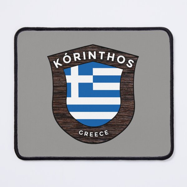Item preview, Kórinthos Greece Emblem Flag designed and sold by World Designs.
