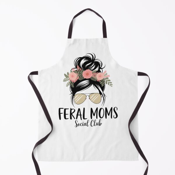 Item preview, Feral Moms Social Club - It's the perfect gift for exhausted yet fearless moms who embrace the chaos of motherhood with humor. designed and sold by ZyziowskyArt.