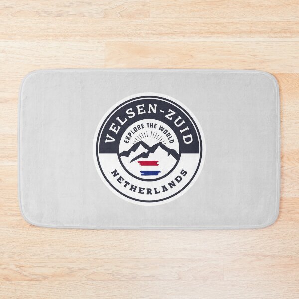 Item preview, Velsen-Zuid Netherlands Black and White Crest designed and sold by World Designs.