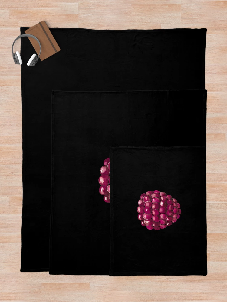 Thumbnail 5 of 6, Throw Blanket, Heavenly Raspberry designed and sold by DZ-Merch.