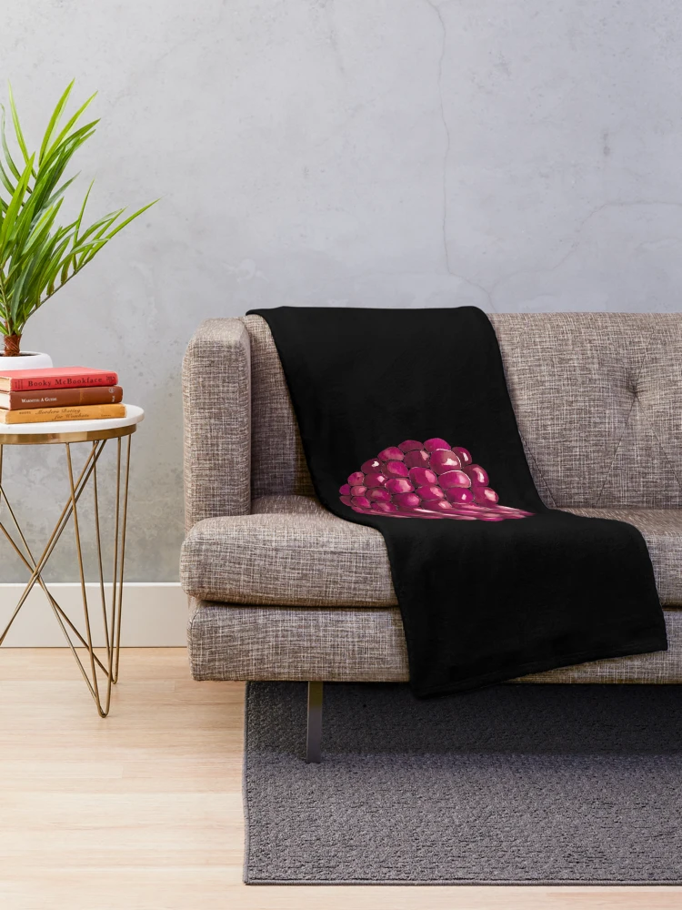 Thumbnail 2 of 6, Throw Blanket, Heavenly Raspberry designed and sold by DZ-Merch.