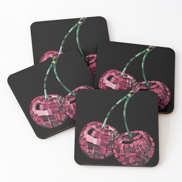 Item preview, Cherry Double In The Mosaic Look designed and sold by DZ-Merch.