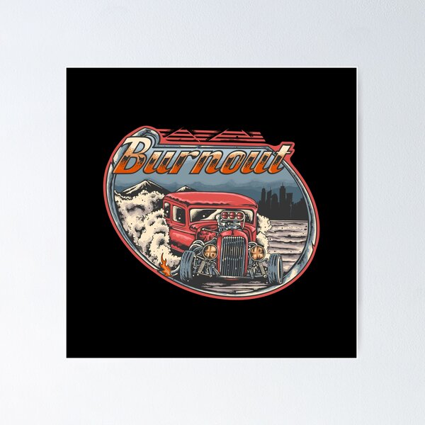 Item preview, Burnout designed and sold by phsycartwork.