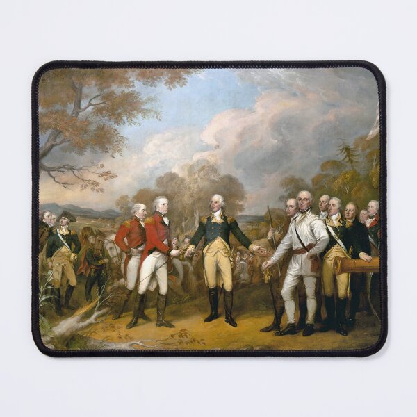 Item preview, Surrender of General Burgoyne - Historic Capitol Rotunda Art by John Trumbull (1821) designed and sold by Under-TheTable.