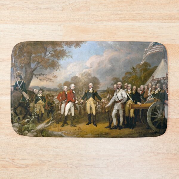 Item preview, Surrender of General Burgoyne - Historic Capitol Rotunda Art by John Trumbull (1821) designed and sold by Under-TheTable.