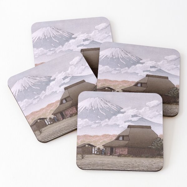 Item preview, View of Mount Fuji from the village of Narusawa | Kawase Hasui | Ukiyo-e  designed and sold by LaMadeleine.