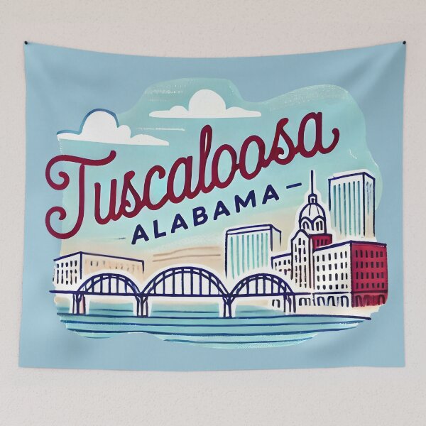 Item preview, Tuscaloosa Alabama designed and sold by HowToCanadian.