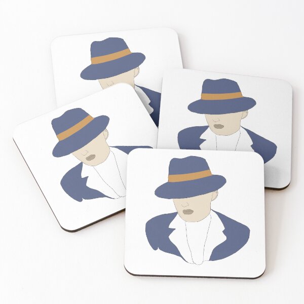 Item preview, Mystery Man in Fedora designed and sold by artmystic81.