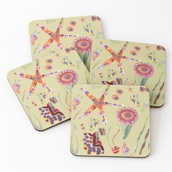 Item preview, Happy Corals 1. Winter Hazel designed and sold by ilovestudiostic.