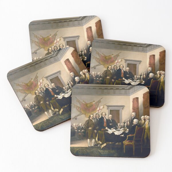 Item preview, Declaration of Independence - Historic Capitol Rotunda Art by John Trumbull designed and sold by Under-TheTable.