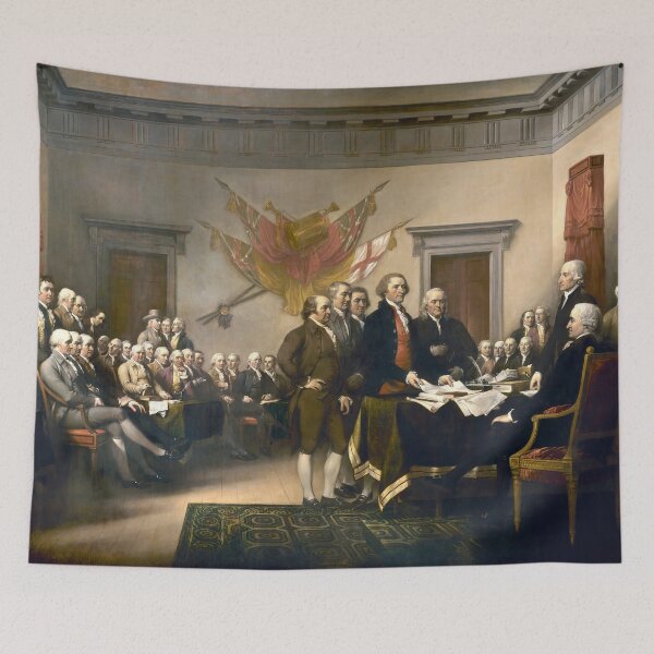 Item preview, Declaration of Independence - Historic Capitol Rotunda Art by John Trumbull designed and sold by Under-TheTable.