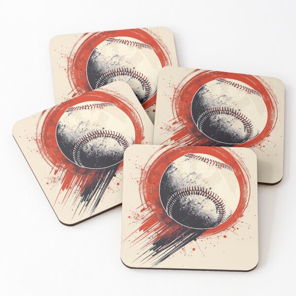 Item preview, Baseball ball. Sports art. For the sports lover designed and sold by GiriaGallery.