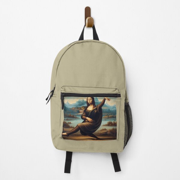 Item preview, Mona Lisa Dancing Leonardo Da Vinci Funny art parody designed and sold by ArtUnova.
