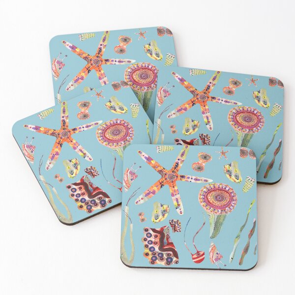 Item preview, Happy Corals 1. Ocean Misty designed and sold by ilovestudiostic.