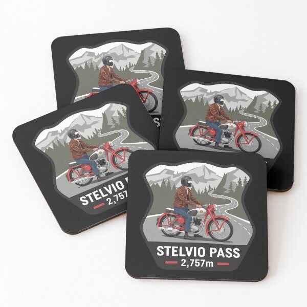 Item preview, Stelvio Pass Motorcycle designed and sold by lolotees.