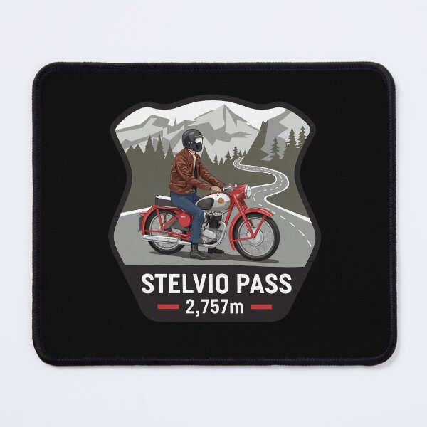 Item preview, Stelvio Pass Motorcycle designed and sold by lolotees.