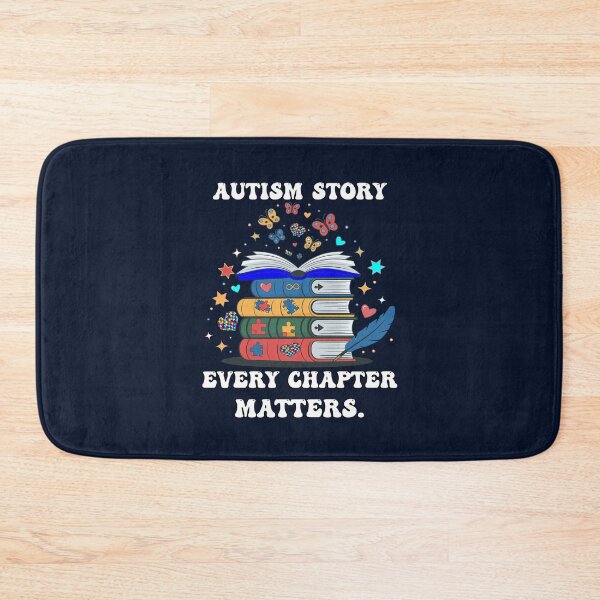Item preview, Autism Story Every Chapter Matters Support Special Education designed and sold by Cute & Sassy Custom Gifting Boutiques.