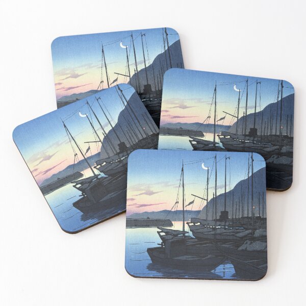 Item preview, Morning in Beppu | Kawase Hasui | Ukiyo-e designed and sold by LaMadeleine.