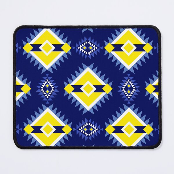 Item preview, Blue and yellow simple native American design. designed and sold by RIYA SIRI.