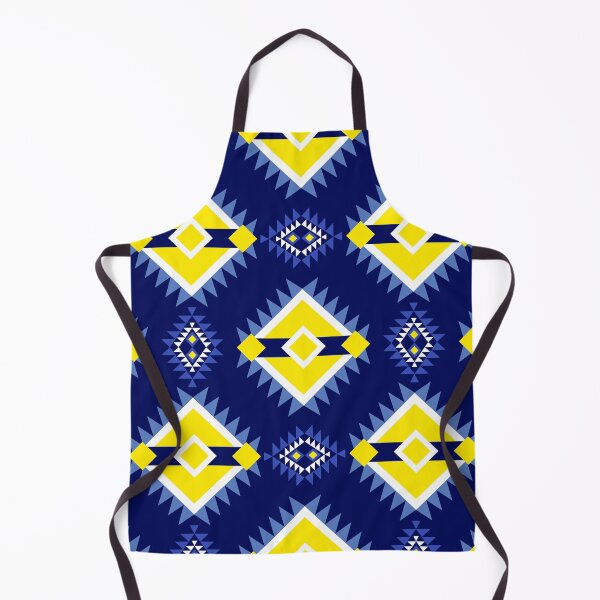 Item preview, Blue and yellow simple native American design. designed and sold by RIYA SIRI.