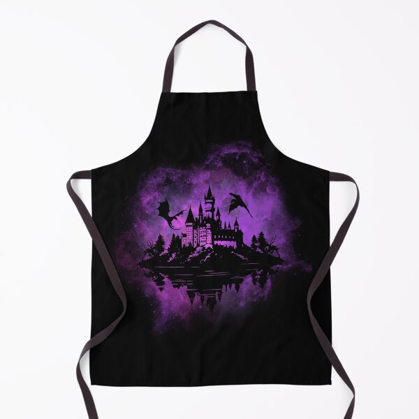 Item preview, Magical Castle with Dragons Fantasy Art - Book Lovers designed and sold by AestHenni17.