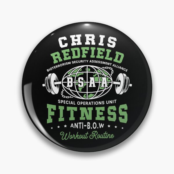Item preview, Bsaa Redfield Fitness Emblem designed and sold by Lagelantee.