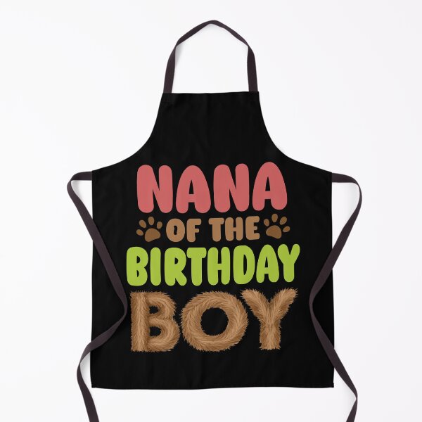 Item preview, Nana Of The Birthday Boy Dog Family Matching Party design designed and sold by Colorfulman.