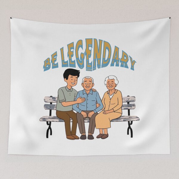 Item preview, Be Legendary: Honor Your Elders and Parents with Sanatana Dharma Values designed and sold by RvinJo8.