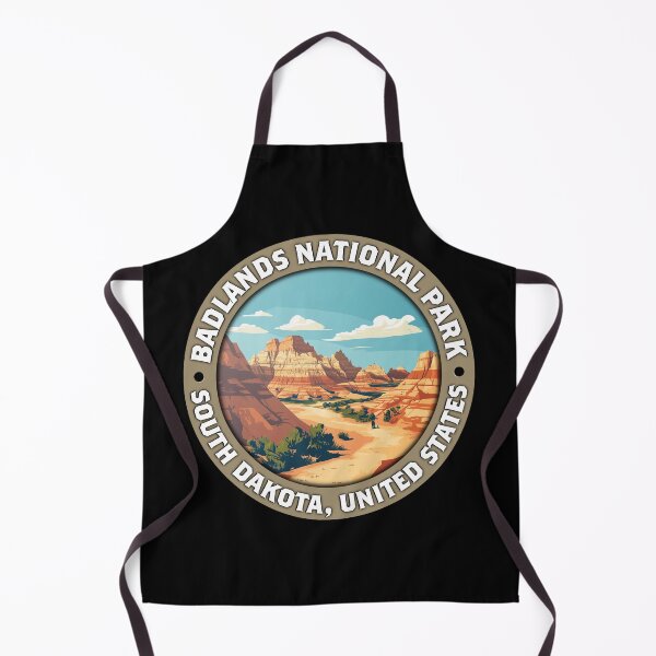 Item preview, Badlands National Park Rugged Beauty Illustration designed and sold by Stylish Grapefruit Familia.