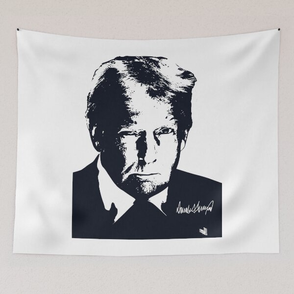 Item preview, Official portrait of the 47th President of the United States, Donald Trump designed and sold by ValentinaHramov.