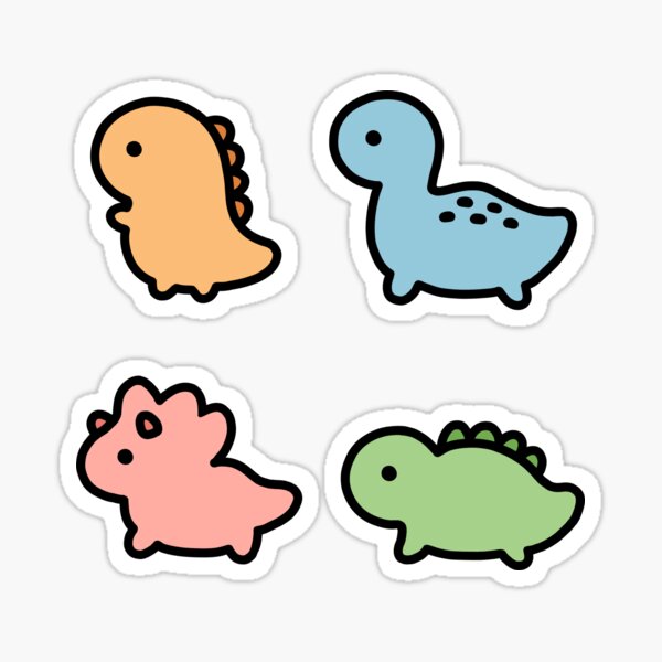Item preview, Small Dinosaurs designed and sold by Yuru Pals.