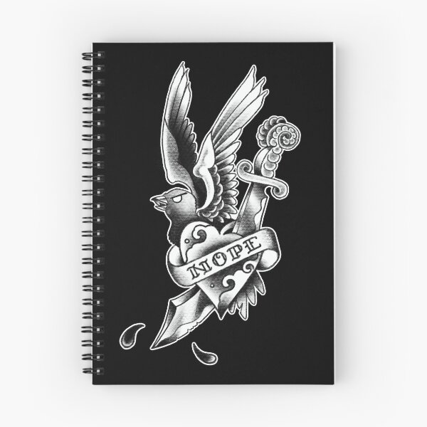 Item preview, Bird Heart Tattoo Art designed and sold by lu-PatataFrita.