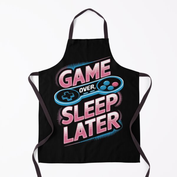 Item preview, Game Over Sleep Later - Retro Gaming designed and sold by Curtistevens.