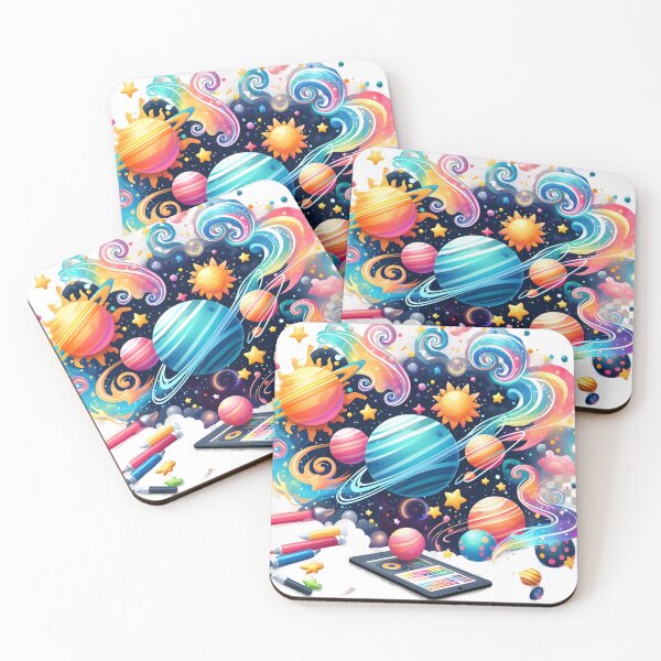 Item preview, Creative images about space and colorful dreams designed and sold by MasBlangkon-Art.