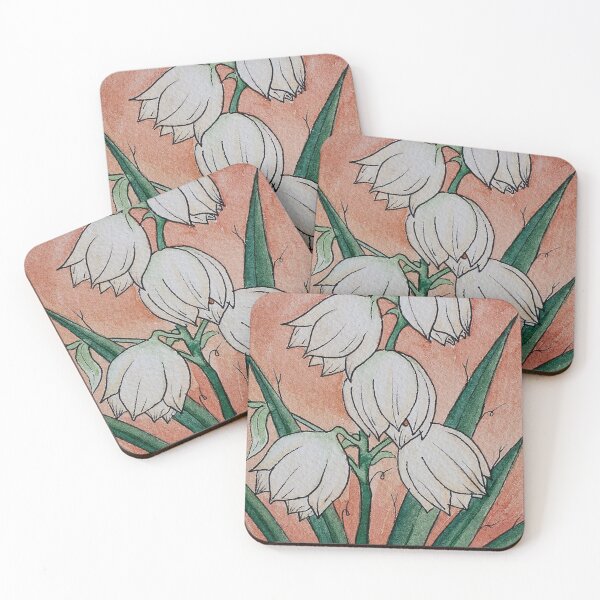 Item preview, Yucca flower watercolor illustration by Bazil Zerinsky designed and sold by RedFinchDesigns.