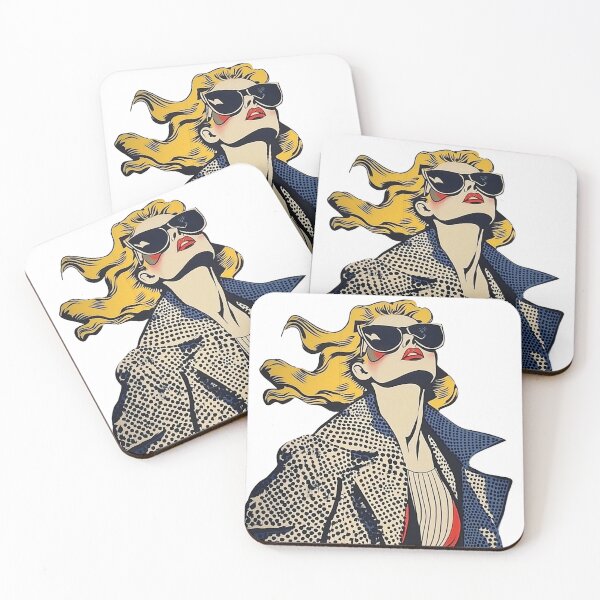 Item preview, El pop art, Roy Lichtenstein influyó en el diseño gráfico femenino. designed and sold by Shoot-The-Moon.