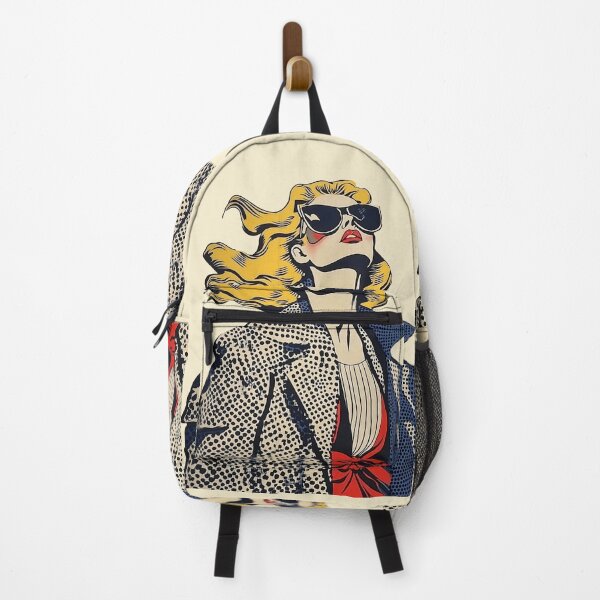 Item preview, Pop art, Roy Lichtenstein influenced female graphic design. designed and sold by Shoot-The-Moon.