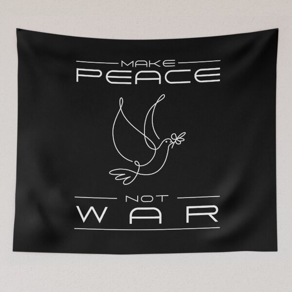 Item preview, Make Peace Instead of War Minimalist Design designed and sold by SpecialtiesShop.