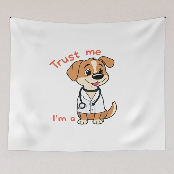 Item preview, Trustworthy Canine Dogtor designed and sold by Custom Crest.
