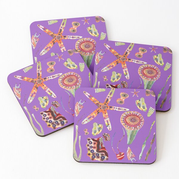 Item preview, Happy Corals 1. Shade of Purple designed and sold by ilovestudiostic.