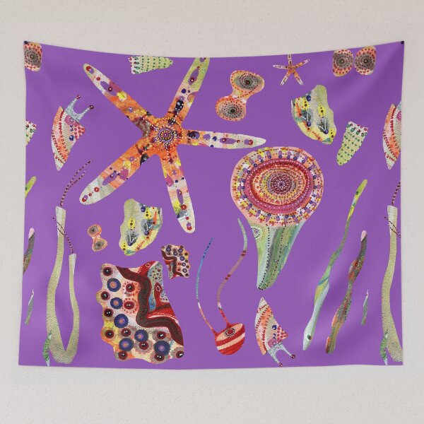 Item preview, Happy Corals 1. Shade of Purple designed and sold by ilovestudiostic.