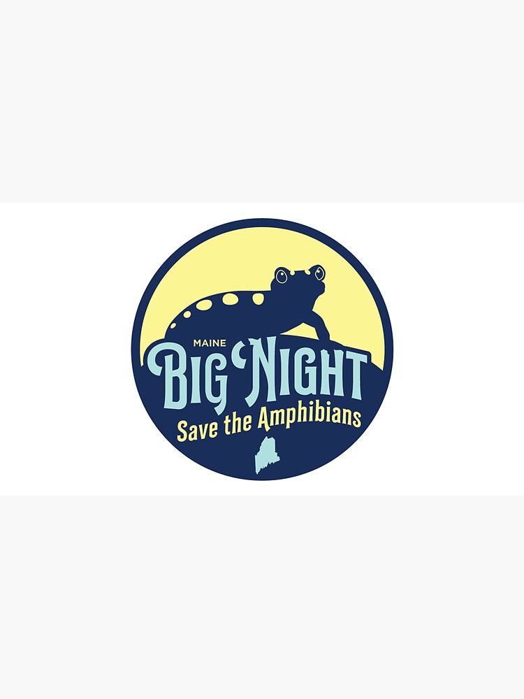 Aperçu 7 sur 7. Casquette avec l'œuvre Projet d'amphibiens du Maine Big Night créée et vendue par rebeccablaesing.