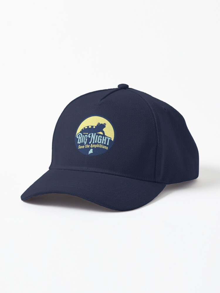 Aperçu 1 sur 7. Casquette avec l'œuvre Projet d'amphibiens du Maine Big Night créée et vendue par rebeccablaesing.