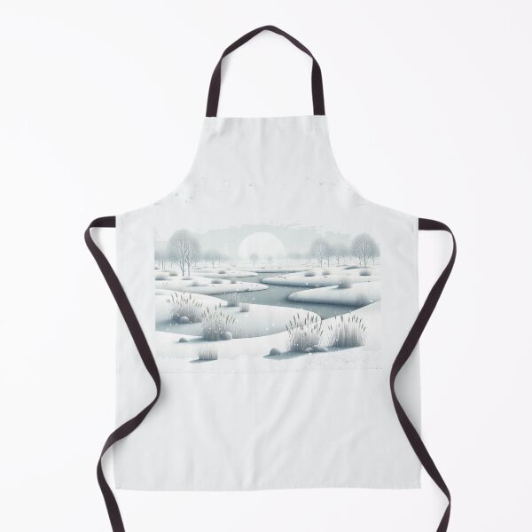 Item preview, "Winter Serenity at Tallgrass Prairie National Preserve | Snowy ,   designed and sold by PaintMeWorld.