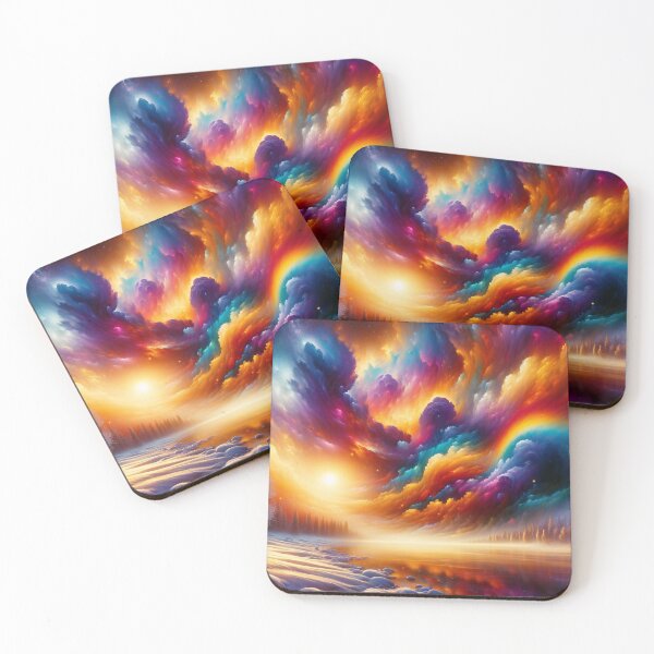 Item preview, Rainbow Clouds designed and sold by M-Y-A-R-T-.