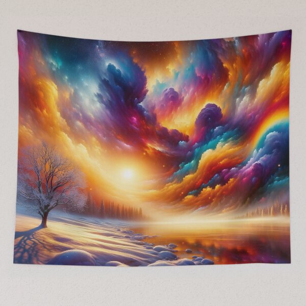 Item preview, Rainbow Clouds designed and sold by M-Y-A-R-T-.