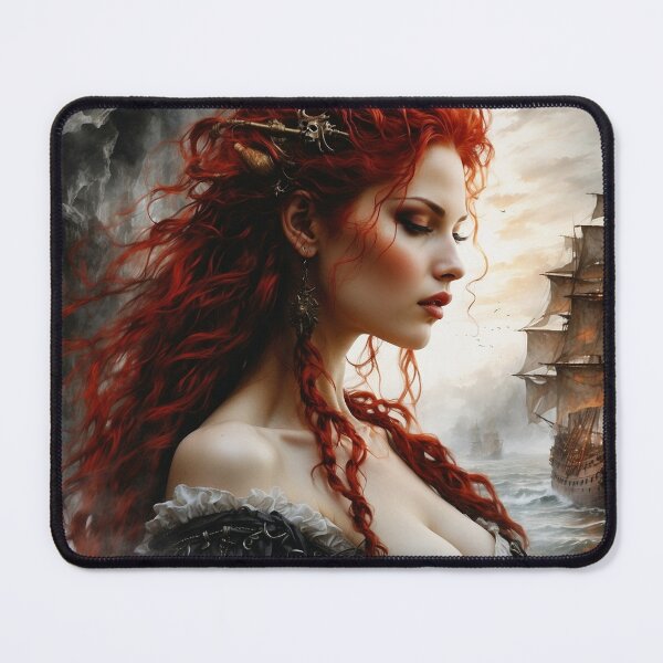 Item preview, Crimson Command: The Pirate Queen's Gaze designed and sold by photoparadise22.